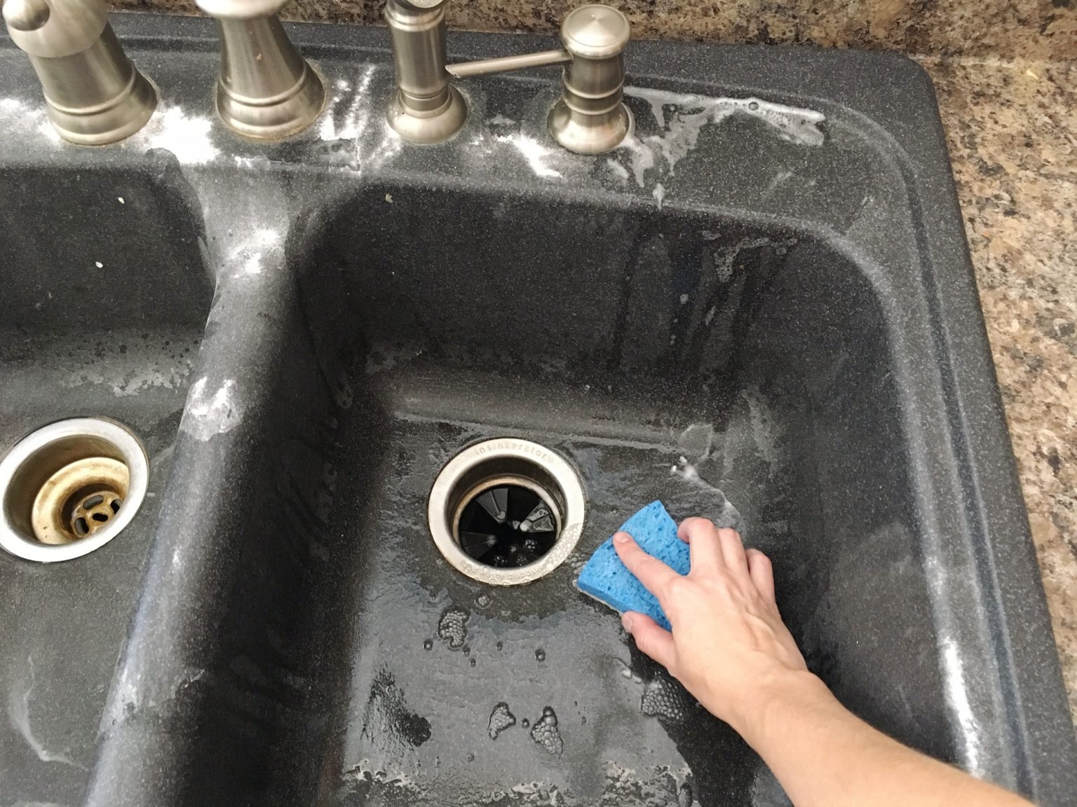 How To Clean A Granite Sink and Keep It Looking New Evolving Home