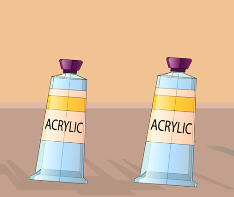 acrylic paint